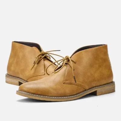 Premium Brown Desert Boots